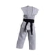 thumbnail image 2 of 1:12 Figuras de acción a escala Samurai Kimono Outfits Accesorios Caballero de muñecas de disfraz de modelos blandos 6 "Figuras de lucha contra judo gris, 2 of 8