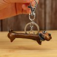 thumbnail image 6 of Dachshund Keychain, Cute Dachshund Keyring Bag Pendant Key Chain Cute Puppy Dog Bag Charm Gifts for Women Men, 6 of 7