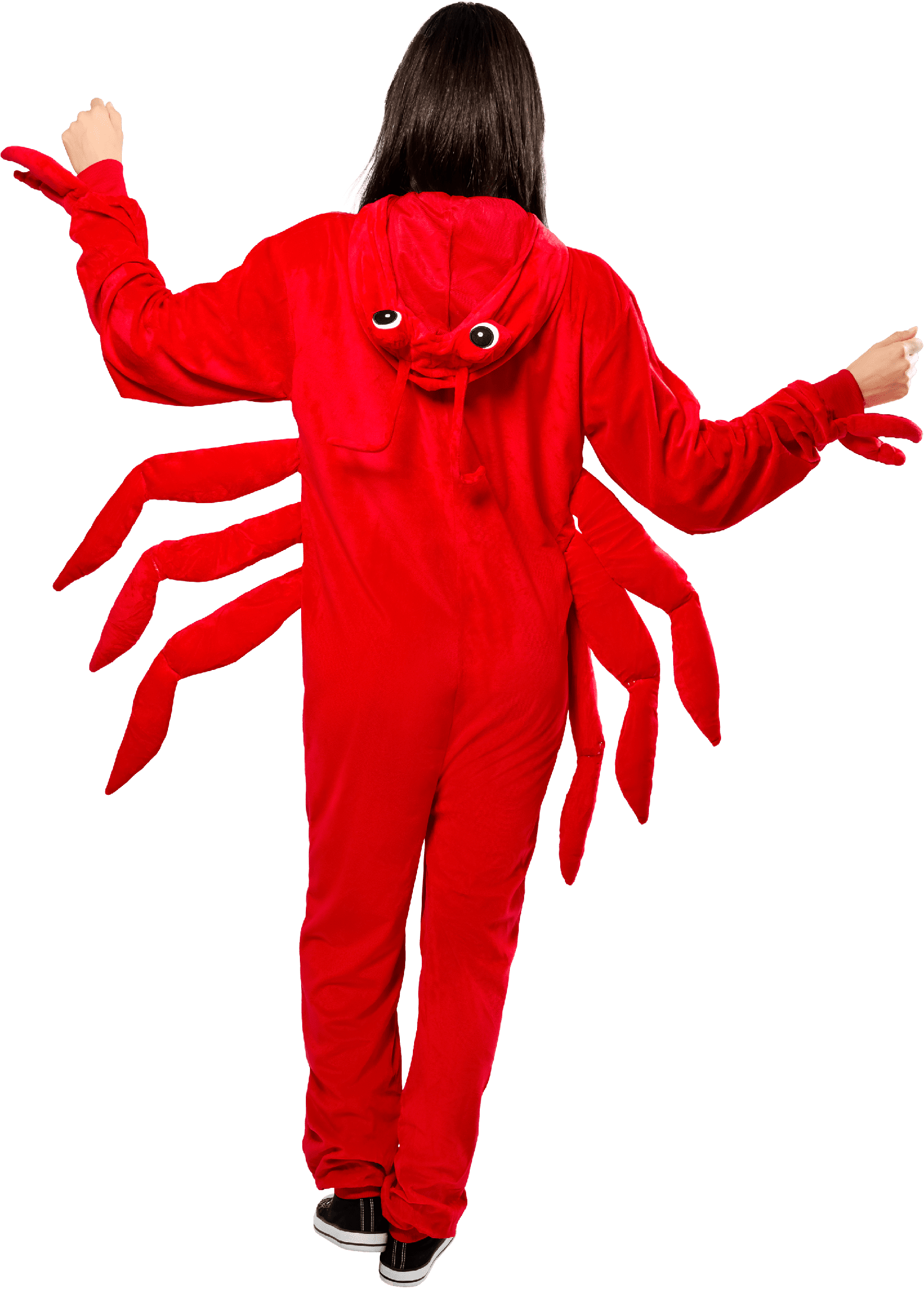 Lobster Jumpsuit Halloween Costume for Adults, Adult Size S (28/34), by Way to Celebrate