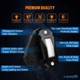 thumbnail image 2 of HAHDAXIA R2 LED White Rock Lights 12PCS for Trucks Je-ep Off Road RZR Boat Car SUV ATV UTV Super Bright Pure White Under glow Neon Lights Trail Trai Rig Lights High Power Waterproof Shockproo, 2 of 7