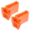 thumbnail image 3 of Miangastore 2pcs Ladder Stabilizer Feet Ladder Foot Replacement Pads Ladder Anti-Slip Covers Ladder Leg Caps Ladder Foot Protection for Ladder Leg Cushion Replacement Orange, 3 of 9