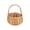 Multicolor, variant on PUSPU Willows Weaving Easter Basket Handmade Vines Weaving Hand Helds Fruit And Vegetable Basket Outdoor Fruit Picking Picnic Basket
