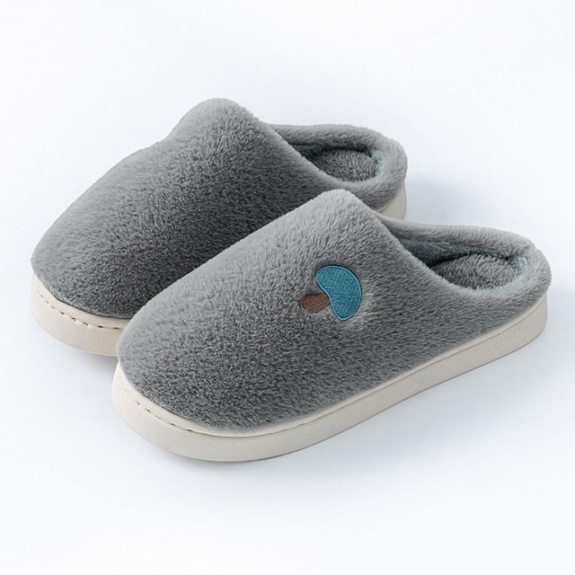 Pantoufles d'Hiver d'Intérieur pour Hommes Chaudes et Douces Chaussures d'Hiver pour Hommes Pantoufles de Maison d'Hiver Chaussures d'Intérieur Pantoufles d'Hiver d'Intérieur pour Hommes 9.5