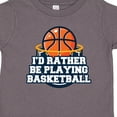 thumbnail image 4 of Inktastic I'd Rather Be Playing Basketball Boys or Girls Toddler T-Shirt, 4 of 5