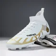 thumbnail image 2 of Zapatos de fútbol para hombres, botas de fútbol para niños, niñas, estudiantes, tacos para adultos, entrenamiento de hierba, Partido de césped, fútbol profesional al aire libre, nuevo, 2 of 5