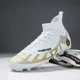 thumbnail image 2 of Zapatos de fútbol para hombres, botas de fútbol para niños, niñas, estudiantes, tacos para adultos, entrenamiento de hierba, Partido de césped, fútbol profesional al aire libre, nuevo, 2 of 5