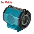 thumbnail image 1 of Altavoz Bluetooth Inalámbrico Reproductor MP3 Altavoz Amplificador para Makita/Dewalt/Milwaukee/Bosch Batería Li-ion de 18V 20V, 1 of 10