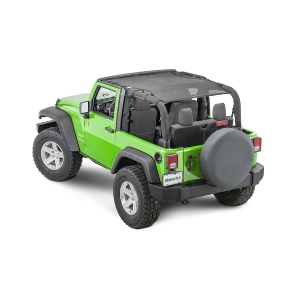 Persiana para vehículos MasterTop Freedom Mesh Bimini Plus negra