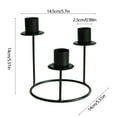 thumbnail image 3 of Home Decor QTOCIO Candle Stand Modern Structure with Sturdy Base for Home Decor Dining Table Centerpieces Weddings Events and Gift Giving, 3 of 5