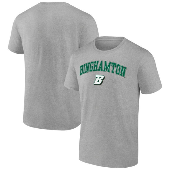 Men's Heather Gray Binghamton Bearcats Campus T-Shirt