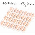 thumbnail image 6 of Eyeglass Nose Pads,20 Pairs of Soft Foam Nose Pads, (D-Shape /20 * 8mm) (Black), 6 of 6