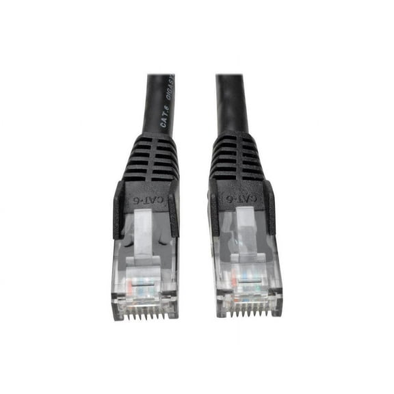 Tripp Lite 35ft Cat6 Snagless UTP Network Patch Cable Black N201035BK