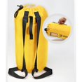 thumbnail image 2 of Rock Climbing Rope Bag Backpack Drawstring Pouch Tote Bag Shoulder Carry Organizer Holder 25x25x57cm, 2 of 9