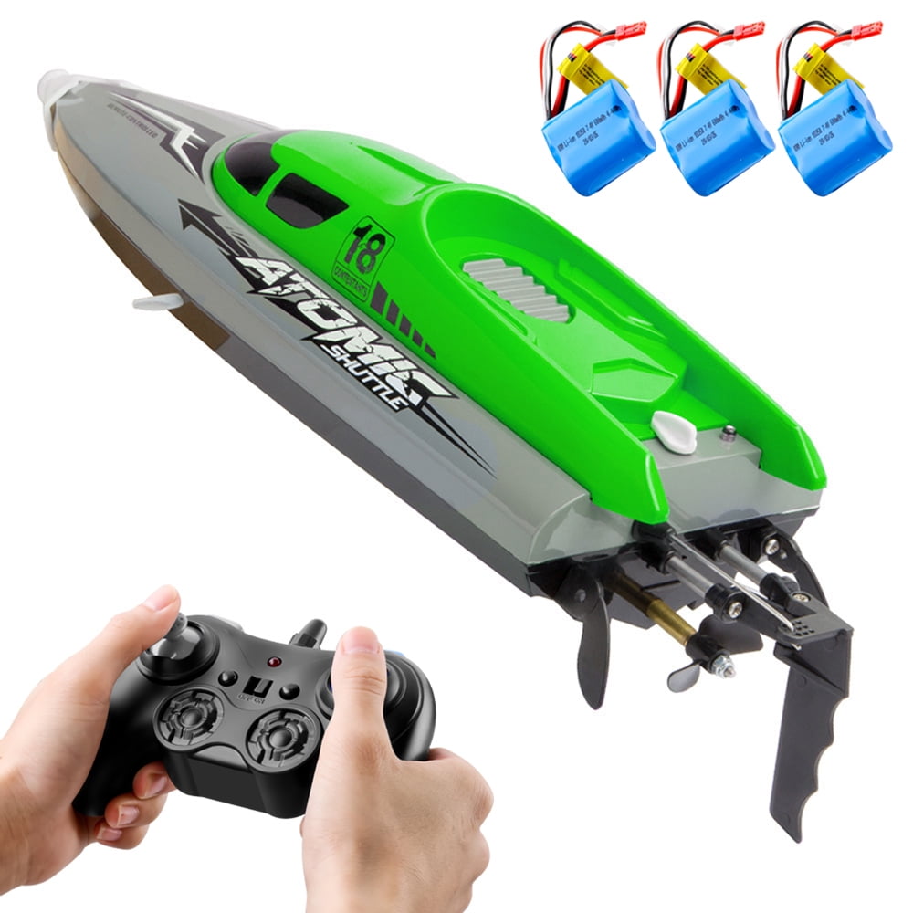 GoolRC RC Boat Remote Control Boat with 30KM/H High Speed IPV7