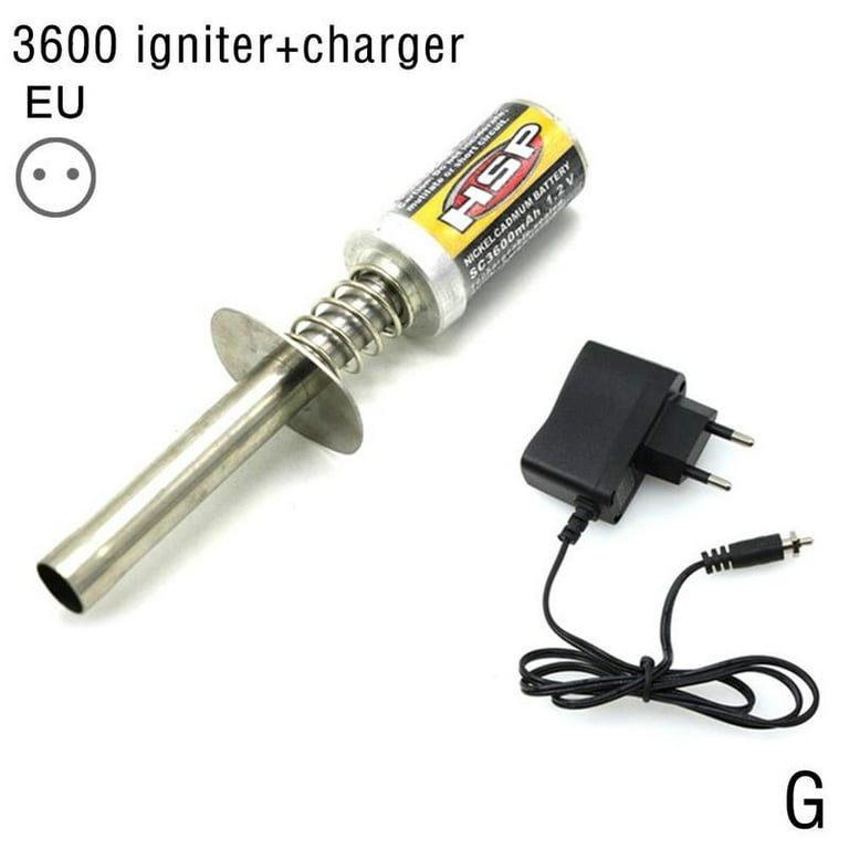Toy Car Accessories Glow Plug Igniter Charger For HSP 1 10 Car