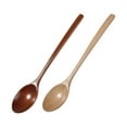 thumbnail image 1 of Wooden Kitchen Utensils Set – Soup Teaspoon, Cooking Fork, and Spoon for Dining and Bar, Natural Tableware Tools for Cooking, Serving, and Everyday Use Two Spoons, 1 of 9