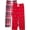 Brilliant Red Burger, variant on Wonder Nation Boys Jersey Knit Sleep Pants, 2-Pack, Sizes 4-18 & Husky