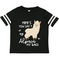 thumbnail image 3 of Inktastic Mimi's You Say Alpaca My Bags Boys or Girls Toddler T-Shirt, 3 of 5