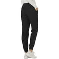 thumbnail image 7 of Heartsoul Break On Through Women Scrubs Pant, Low Rise Jogger, HS030, XXS, Black, 7 of 7