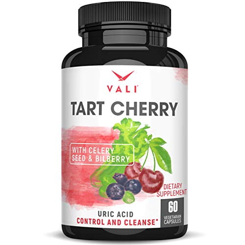 tart cherry pills blood flow