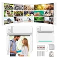 thumbnail image 1 of (Blue)Thermal Portable Bluetooth Printers 57mm Mini Wireless POS Thermal Image Photo Printers For Android IOS Mobile Phone FLYE1984, 1 of 5
