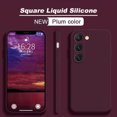 thumbnail image 1 of S20 S21 FE S22 S23 Plus Square Liquid Silicone Case For Samsung Galaxy S10 S10E Note 20 Ultra 5G Cover, 1 of 7