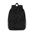 thumbnail image 1 of Lukts Chemistry Formulas 3 Pattern 15 Inch Student Backpack, Waterproof Laptop Backpack with Adjustable Shoulder Straps, Lightweight Travel, Campus Backpack, Unisex, 1 of 6