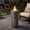 Light gray, variant on VENTOPYR 15,000 BTU 11-inch Round Outdoor Propane Fire Pit Table,Free Lava Rocks