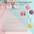 thumbnail image 3 of Clear PET Closeable French Macaron Storage Trays - Holds 50 Macarons Per Set - Pack of 4Sets, 3 of 5