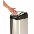 thumbnail image 2 of Honey Can Do 13.75-Gallon Square Motion Sensor Trash Can, Silver, 2 of 3
