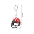 thumbnail image 4 of Elegant Football Helmet Keychain Hanging Accessory for Bags, 4 of 7