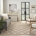 thumbnail image 6 of 8' X 10' Beige Geometric Flatweave Area Rug, 6 of 10