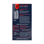 MyONE Custom Fit Super Wide Condoms | Ultra-Thin Latex, Lubricated | 10 Count