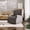 Dark Gray, variant on Emma + Oliver Manual Glider Rocker Recliner Chair with 360 Degree Swivel, Wingback Recliner Perfect for Living Room, Bedroom, or Nursery in Cream