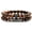 Red, variant on 2pcs/ set Trendy 8mm Tiger Eye Stone Round Beads Elastic Yoga Bracelet for Men, Holiday Birthday Gift for Boyfriends, Father's Day Gift,Red