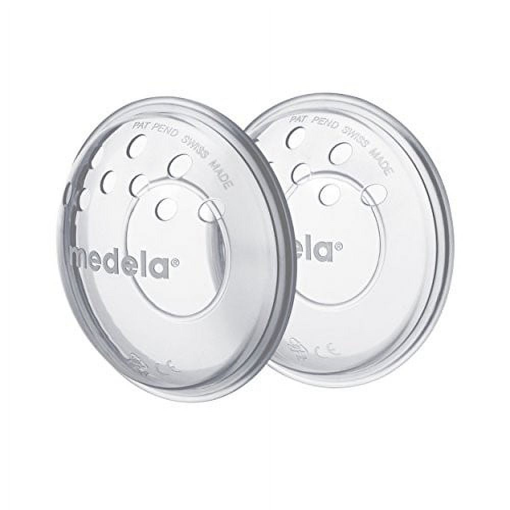 Medela SoftShells Sore Nipple Kit, Silicone, Clear, 80210, 8 Piece Set - image 3 of 5