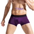 thumbnail image 1 of Men's Breathable Microfiber Polyester Blends Trunks Underwear Covered, 1 of 3