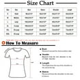 thumbnail image 3 of Sakmal Patchwork Funny T Shirts Short Sleeve Crew Neck Striped Canada Flag Tops Casual T-Shirts Tops Trendy 2025, 3 of 4