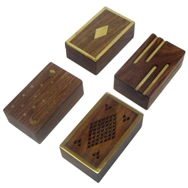 INDIA OVERSEAS TRADING CORP Boîte 4 Styles Assortis, 5x3