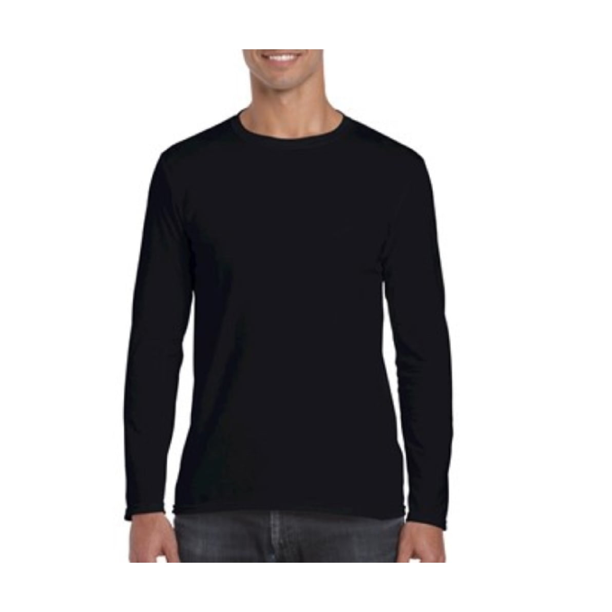 Gildan Mens Soft Style Long Sleeve T-Shirt