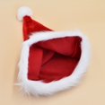thumbnail image 6 of Visland Christmas Hat, Santa Hat, Xmas Holiday Hat for Adults , Unisex Velvet Comfort Christmas Hats for Christmas New Year Festive Holiday Party Supplies, 6 of 7