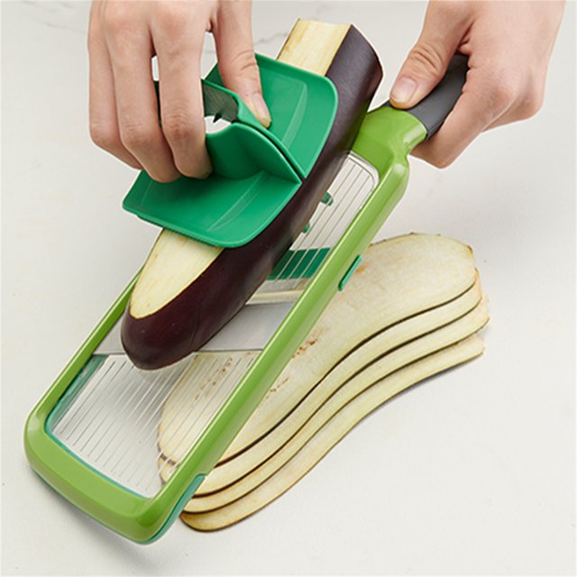 Cqxid Vegetable Cutter Under $10 Multifunctional Handheld Slicer With Food Handle And Adjustable Adjustable Fruit And Vegetable Slicer With Hand Guard