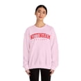 thumbnail image 4 of Nottingham England UK Sweatshirt Gifts Crew Neck Shirt Long Sleeve Unisex, 4 of 7
