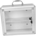 thumbnail image 1 of SOESFOUFU Portable Medicine Box Wall Mount Cabinet Safe Travel Set Medication Storage Lockable Chest Medicals Locking Case Convenient, 1 of 8