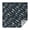 Police and Radio, variant on Police and Radio Black Pattern Square Tablecloth, Waterproof Wipeable Spillproof Washable Table Cover for Home Kitchen Party and Daily Decor 60"x60"