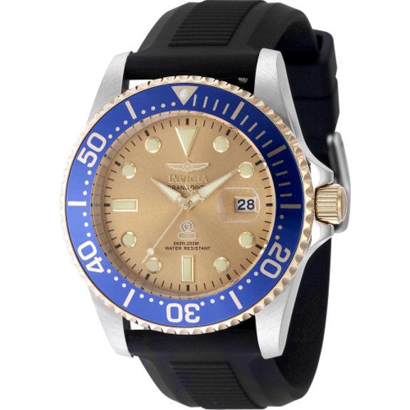 Invicta Men's Pro Diver Gold Dial Watch - 48216