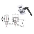 thumbnail image 3 of 4pcs Zinc Alloy Hin With Indrial Profile Accessories, 3 of 5