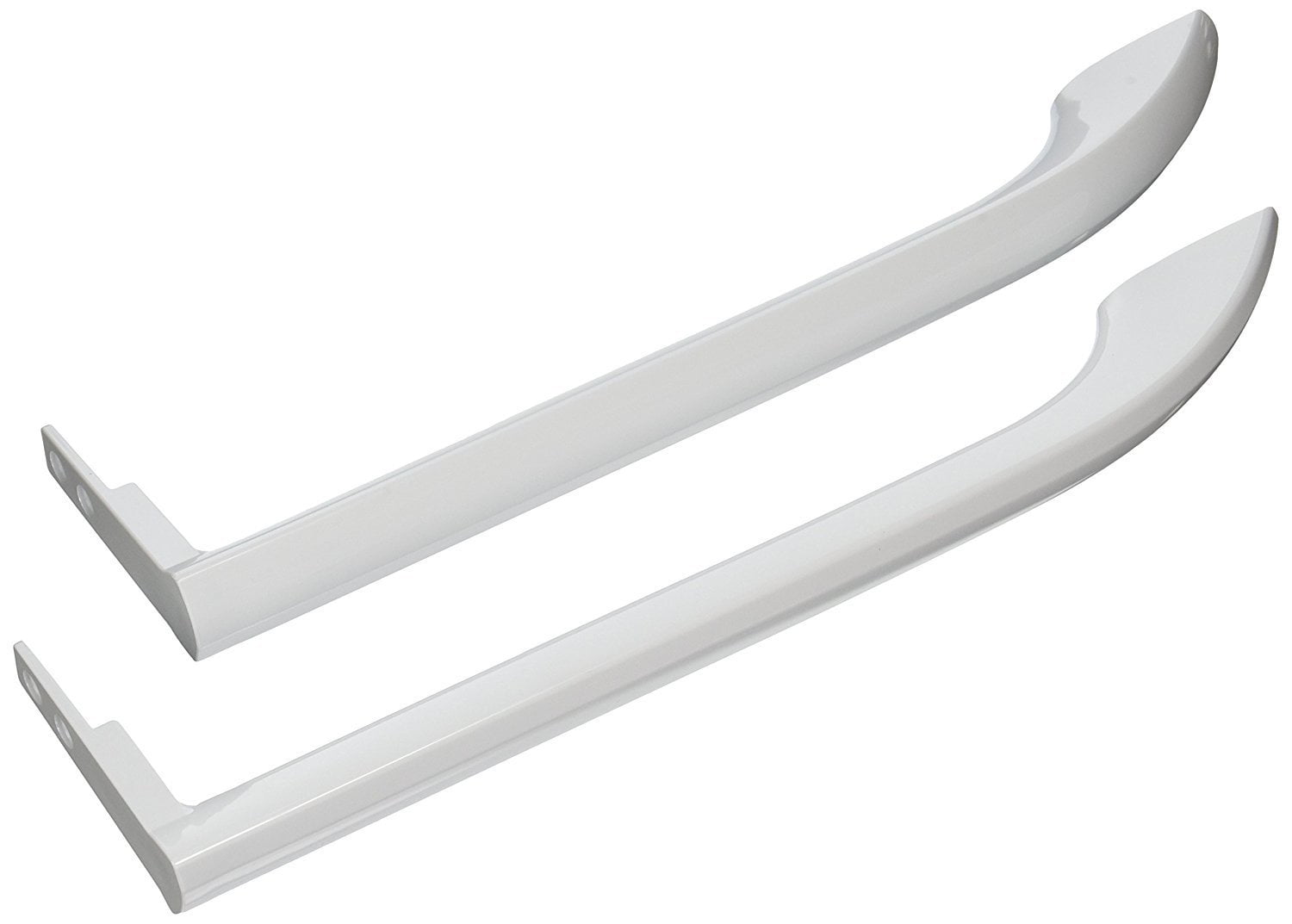 2-Pack 218428101 Refrigerator Door Handle for White Westinghouse WRT21MG3AWL 