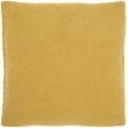 thumbnail image 2 of Nourison Life Styles Yellow Decorative Throw Pillow , 22" x 22", 2 of 5