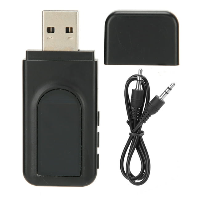 Adaptador inalámbrico del receptor del transmisor Bluetooth 5.0 con pantalla digital de 0,9 pulgadas